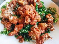 薄荷炒鸡-乡村小榭饭店