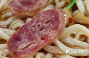 Sausage and Liver Fried Noodles