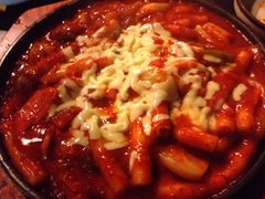 奶酪海鲜炒米条-包装马车·韩国料理·포장마차