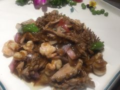 淮安虾腰合炒-迪欧咖啡·中西餐融合菜(平江万达旗舰店)