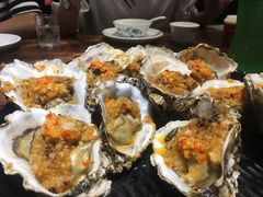 蒜茸烤生蚝-蚝美人·生蚝海鲜烧烤(茶花园店)