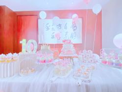 -11 Baby百日宴生日气球创意布置