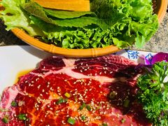 大片雪花牛-梦山水日本烧肉(五四广场店)