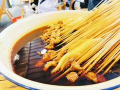 辣卤串串-拈签一笑黄牛肉辣卤串串