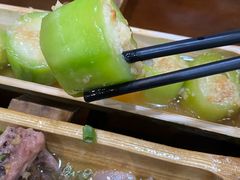-胡须哥网红竹筒菜