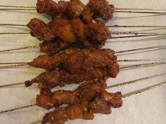 秦川黄牛招牌烤肉筋-叁宝烧烤 西安烧烤 领跑品牌(学府路店)