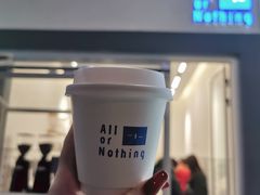 燕麦拿铁-AllorNothing横竖横咖啡(天虹店)