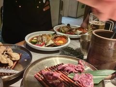 -草家酱蟹炭火烤肉店(珲春南路一店)