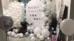 -七月气球布置订婚·宝宝宴· 求婚·生日布置(二七万达店)