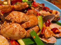 辣炒花蚬-丹东立强海鲜烧烤·牛B大串(星海店)