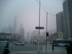 站在门口面朝陆家嘴-裕景大饭店