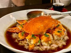 和乐蟹蒸手剁肉饼-广州文华东方酒店·江-由辉师傅主理