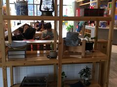 面包甜点陈列柜-冰泉豆浆馆(阳朔店)