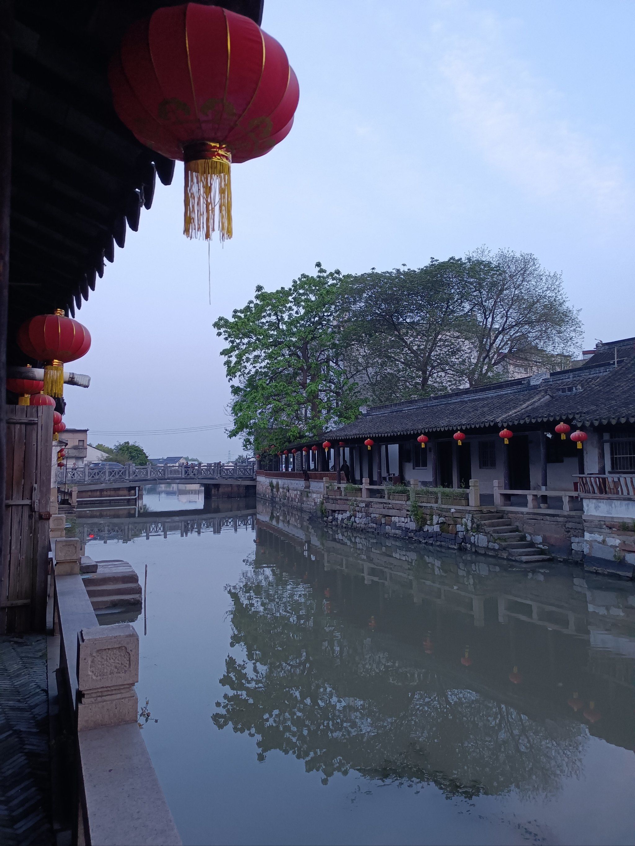 苏州吴江最南端的一个古镇桃源之铜锣古镇