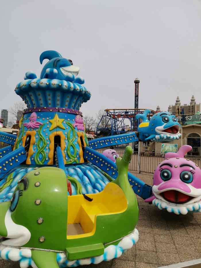 星海广场-"星海广场的夜景是大连一绝了,过年最后一天.