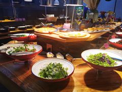 自助取餐区-茅庐川菜