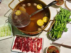 手锤牛肉丸锅底-食潮汕头鲜牛馆(望京保利店)