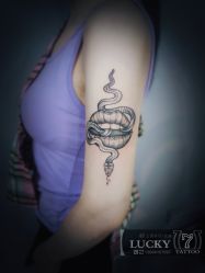 -幸运7纹身刺青Lucky7tattoo