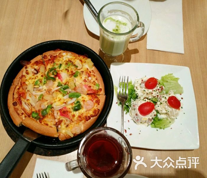 必胜客(汇景新城店)的点评