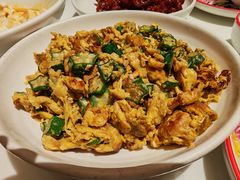秋葵炒蛋-新白鹿餐厅(第一百货店)
