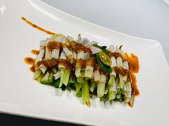 秋葵拌沙虫-黑明餐厅(白鹭洲店)