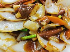 干煸鱿鱼-北戴河庆山饭店·海鲜砂锅粥(北戴河黑石路店)