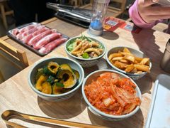 小菜拼盘-霸腹烤肉(厦门柚子番店)