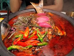 -探鱼·鲜青椒爽麻烤鱼(苏宁广场店)