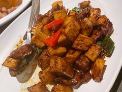 菌菇牛肉粒-汤城小厨•粤菜•靓汤(苏州街店)