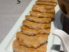 莲藕煎虾饼-郑庄脂渣海鲜楼(九水路店)