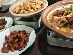 -阿峰饭店·本地土菜馆·农家土鸡煲·一品神仙鸡(报福店)