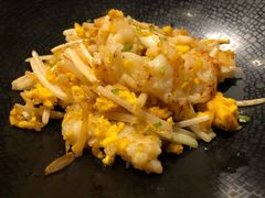 桂花蛋韭黄炒西沙小龙虾-广州文华东方酒店·江-由辉师傅主理