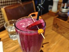 紫甘蓝火龙果花青饮-SUPER BOWL超级碗(崂山丽达店)