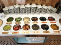 自助调料区-鲜锦记潮汕牛肉火锅(月坛店)
