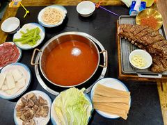 -乳仔牛牦牛汤锅 烤羊排(松潘古城店)