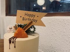红茶好柿奶油蛋糕-Kekimatata 生日蛋糕·烘焙教学