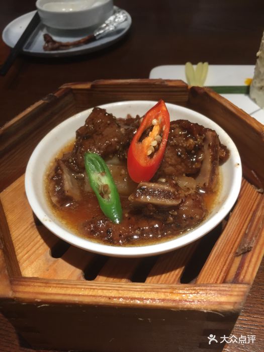 苏宁广场店)-柠檬叶牛仔骨-菜-柠檬叶牛仔骨图片-汕头美食-大众点评网