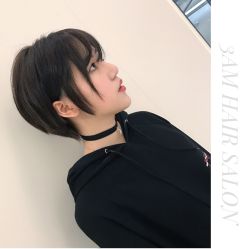 Yishen短发作品-3AM HAIR SALON烫发染发接发