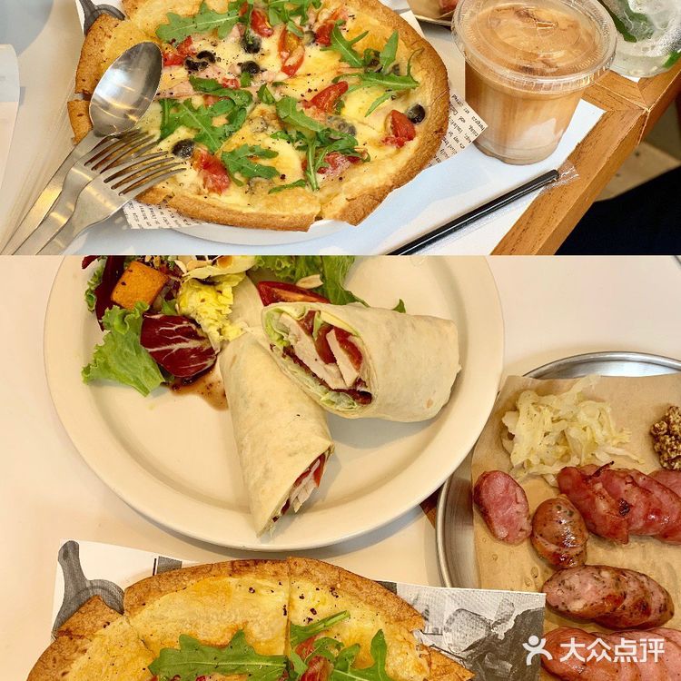 喜欢吃薄披萨的可以试一下他们家的薄底披萨