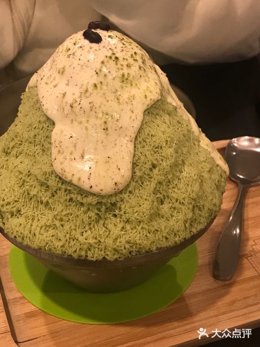 糖匠(垂虹路店)抹茶富士山刨冰图片
