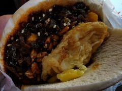 蛋菜夹馍-老马家马蓉蛋菜夹馍·腊牛肉夹馍(回民街店)