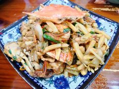 白蟹炒年糕-台州老六海鲜面馆(上南总店)