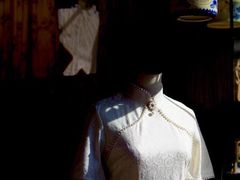 -暮晚尘香汉服旗袍