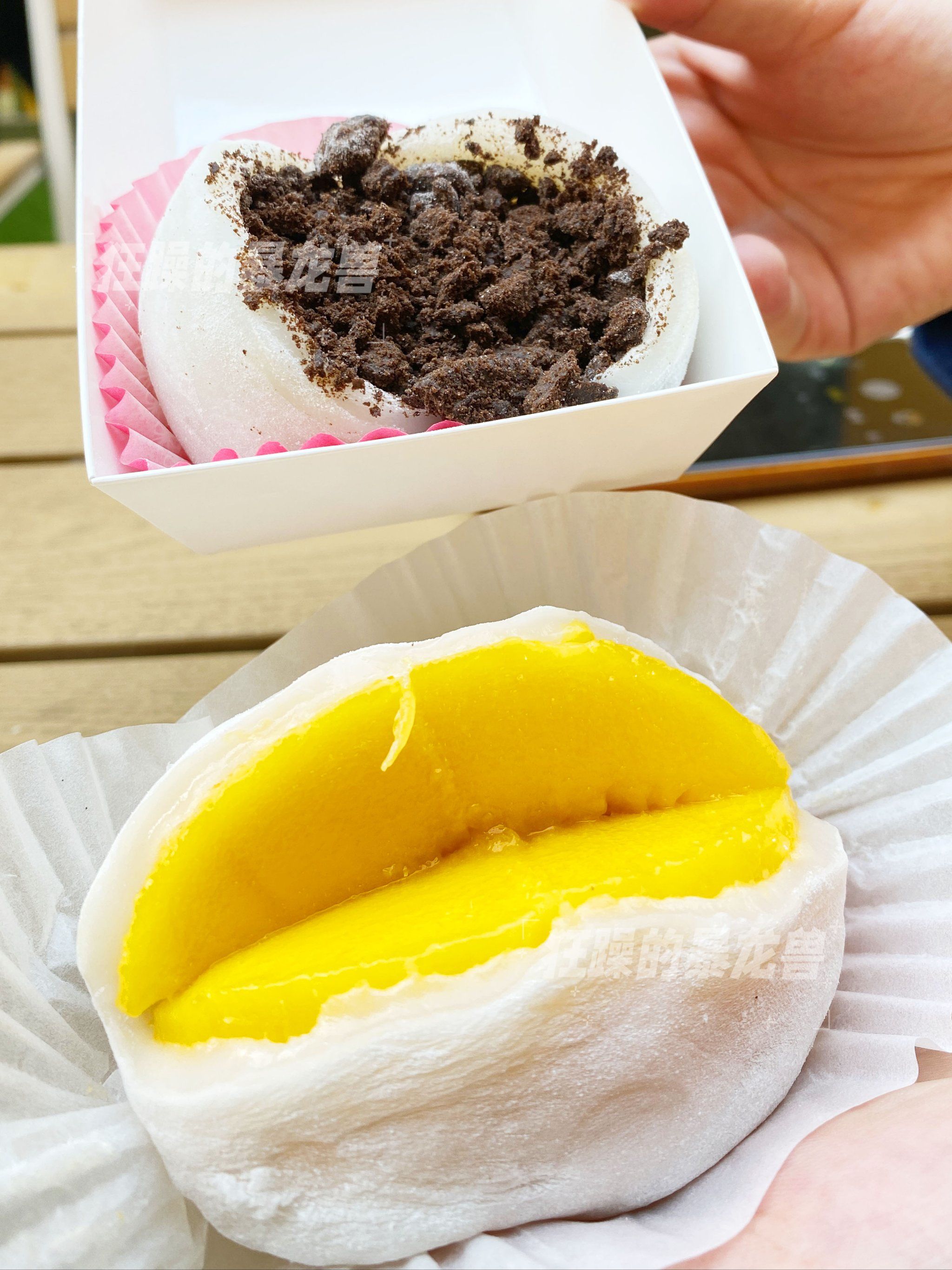 手一样大的糯米糍!水果超新鲜