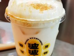 烤黑糖波波牛乳-喜茶(广州北京路惠福东店)