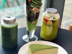 -36抹茶·千层与鲜果茶(欢乐海岸店)