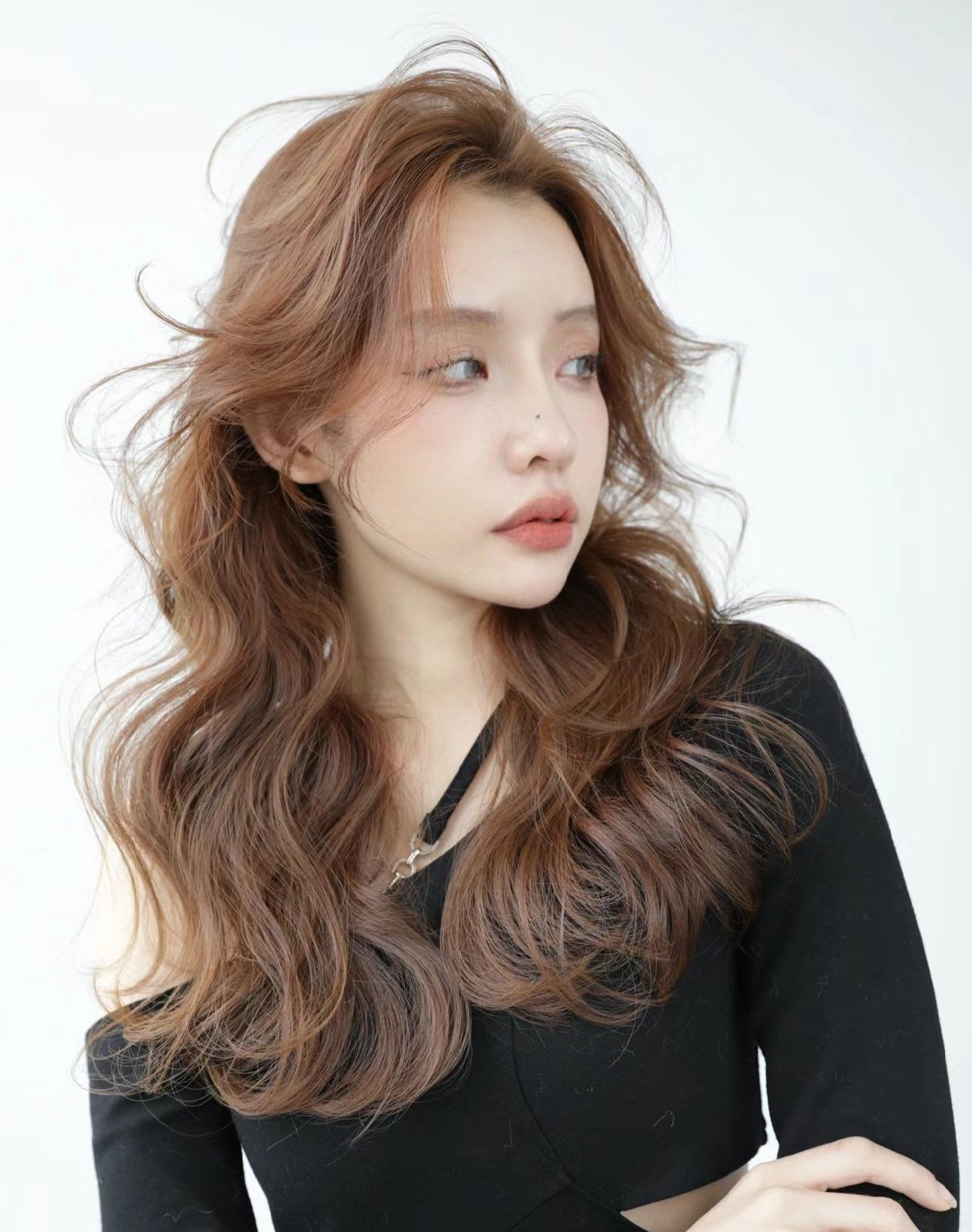 女生电棒造型之大波浪