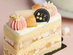 茉莉蜜桃切件-DEMO黛慕蛋糕(中泰店)