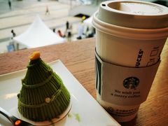 圣诞雪树抹茶拿铁CGT-星巴克臻选(深圳龙岗万科店)