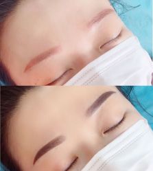 -西施无菌半永久纹绣眉眼影唇轻增发纹发际线